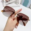 Sunglasses Polarized Glasses For Men Metal Big Frame Rectangle Driving Mirror Uv400 Anti Reflective Clearance Uv Protection