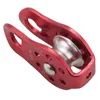 Rock Protection 4 Pcs Pulley Rope Tree Climbing Climber Arborist Fixed Red HKD230811