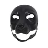 DIY Animal Moving Mouth Blank Mask Basform av hunduppsättning Package Gör din egen Halloween Mask Moving-Jaw HKD230810