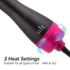 2-in-1 Negative Ion Hot Air Comb: Dry & Straighten Hair Without Damage!