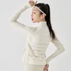 Piumino da donna Parka Capispalla Cappotti Abbigliamento Moda leggero Inverno Donna Yoga Fitness Esercizio Calore con colletto in velluto per ragazze