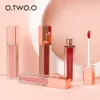 Lippenstift OTWOO 12 Stück samtiger flüssiger Lipgloss, mattes Pigment, wasserdicht, langlebig, 12 Farben, Tönung für Frauen, Make-up 230809