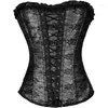 Bustiers & Corsets Women Sexy Dress Plus Size Lace Costume Overbust Burlesque Corset Skirt Set Victorian Bustier Corselet Top