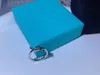 Marka Charm Gu Ailings Aynı Knot Ring Womens S925 STERLING Gümüş Niş Tasarım Basit Işık Lüks Elmas Kakma