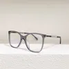2024 Nieuwe luxe designer zonnebrillen literatuur en populaire beroemdheid van het kunstnetwerk dezelfde gewone gezicht platte lens kunnen gecombineerd met parelbeenglazen frame