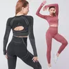 Conjuntos activos Conjunto deportivo Pantalón Ropa deportiva Traje de gimnasio para mujer Legging Feminina Academia Ropa Liquidación Yoga