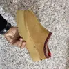 10A عالية الجودة من الجلد الأصلي Tazz Slippers مصمم صندل نساء شباك شببر تسمان رجال الشرائح مصممة النساء بانتوفيل للرجال مصمم أحذية