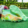 رجال الأخضر البرتقالي TF AG Soccer Shoes Fashion Boots Boots Shoide Shoes Training