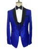 Men's Suits Blazers Europe and The United States Suit Banquet Wedding Man Groom Threepiece Set Highend Dark Lines Terno Men 230809