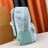 7A Keşif sırt çantası Orijinal deri sırt çantaları kabartmalı çiçek tasarımcısı erkekler sırt çantaları lüks satchels okul çantası için lüks çantalar seyahat çantası 46553 22519