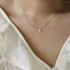 Kolye Kolyeleri Rhysong Kavisli Aşk Kalp Mat Mini Kolye Paslanmaz Çelik Takı Altın Kaplama 18k yaka hassas klavikula zinciri
