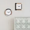 Wall Clocks Minimalistic Battery Clock Art Deco Movement No Frame Wood Watch Designer Quartz Quality Saat Living Room Decoration