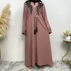 Ethnic Clothing Muslim Abayas For Women Hijab Dress Turkey Kaftan Islam Ramadan Musulman De Mode Modest Robe Caftan Marocain