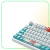 Keycap oem pbt tamanho total 104 teclas ukiyoe japão mangá jogos para gh60 gk61 84 96 87 104 teclados mecânicos 2106106795492