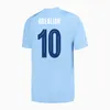 24 25 adam şehirler Çin Yeni Yıl Özel Futbol Forması Jersey Haaland de Bruyne Kids Kit 2024 Evde 3. Kaleci Oyuncu Versiyonu Futbol Gömlek Kadınlar Grealish Foden 4xl