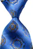 Papillon Cravatta da uomo Cravatta floreale in seta Viola Verde blu Jacquard Party Wedding Tessuto Fashion Design GZ1013