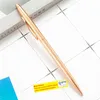 wholesale Metal Electroplate Ballpoint Pens Student Teacher Writing Ball Point Pen Gold Silver School Office Business Signature Pen LL