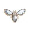 Stift broscher suyu lyxbin insekt brosch färgglad kristall mode kvinnors stil corsage kostym pin pek tillbehör 230809
