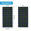 Bandanas Black Watch Scottish Tartan Plaid Bandana Winter Neck Warmer Windproof Wrap Face Scarf For Ski Gingham Gaiter Pannband