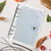 Accessoires d'emballage cadeau Buget Binder Enveloppes Money Planner Budgétisation Plastique Adhésif Pvc Cash Organisateur Économie