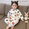 Пижама Детский спальный мешок Мультфильм PP Cotton Embrace Quilt Newborn Outdoor Охлаждаемый продукт четыре сезона Anti -Kick Quilt Z230811