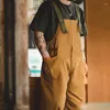 Men's Pants Overalls 2023 Spring And Autumn Tooling Style British Japanese Casual Large Size