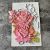 Stampi da forno Fiore Silicone Resina epossidica Stampo in gesso Stampo per dolci Stampi per fondente Strumenti per decorare Resina fai-da-te Silicone 230809