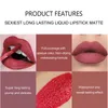 Lipstick HANDAIYAN 6 Colors Makeup Lip gloss Matte Moisturizing Waterproof Long Lasting 230809