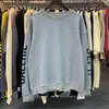 Sweat-shirt à capuche pour hommes, grande taille, col rond, brodé et imprimé, style polaire, vêtements d'été avec street pur coton 3n