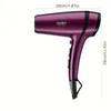 1875W Professional Hair Dryer - Quick Dry with 2 Speeds, 3 Heat Settings, 1 Concentrator & 1 Diffuser