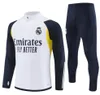 Men Kids Tracksuits 2023 2024 Modric Mbappe Football Jacket Chandal 23/24 FUTBOL Surowanie Real Vini Jr. Bellingham Rodrygo Madrides Hombres Ninos Sets