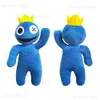 Nya 25 cm Garten av plysch Toy Cartoon Game Character Doll Kawaii Blue Monster Soft Stuffed Animal Toys T230810