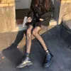 Çoraplar Çorap Siyah Gotik Külotlu Köpek Yuhşusu G Seksi Balık Web Siyah İpek Örümcek Web Boş Çorap Yaz İnce Desen Alt Sıkı Pantyhoz Z230810