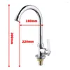 Bathroom Sink Faucets Kitchen Faucet Basin Stainless Steel Tall Swivel Spout Single Lever Tap Modern Plating Bathrooms Bar Counter