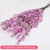 Decorative Flowers Home Decoration 65CM / 125CM Artificial Spring Plum Peach Branch Silk Flower Tree Fake Bouquet Wedding