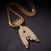 Bijoux Hip Hop en argent 925, or massif 10k, Moissanite, pièces de jésus, Micro pavé, pendentif mains de prière glacées