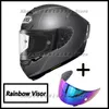 Motorcykelhjälmar X-Fourteen Full Face Helmet X14 Matte Silver Riding Motocross Racing Motobike
