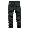 Men's Pants Original Casual Style Cargo Men High Quality Workout Cotton Trousers Colorful Jeans Army Green Long 20