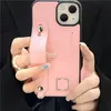 Light Luxury Brand Designer Phone Case Fitted For Apple 12promax 14 Wrist Strap Phones Case Full Inclusive Premium Women Cellphone Cases