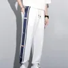 Men's Pants 2023 Straight Leggings Mens Joggers Korean Fashion Style High Street Harajuku Trousers Colorblock Casual Clothing