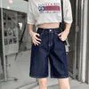 女子ショートパンツグジーヴィズライトブルーストレートジーンズ女性韓国スタイルカジュアルバギーデニムショートフェミニーノ