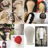 Wig Stand Canvas Block Head Wig Stand Holder Training Mannequin Head Display Styling Manikin Head för att göra peruker Hårförlängning 230809