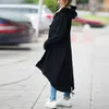 Женские траншевые пальто женская модная куртка с капюшоном с длинным рукавом твердое пальто с карманной элегантность