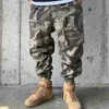 Mens Pants spring summer autumn men cargo tactics pants pockets camouflage plus size 8XL high street military wide leg out door 230810