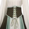 Casual Dresses Medieval Renaissance Dress Women Pirate Halloween Costume Revival Steampunk Court Victorian Party Vintage Cosplay