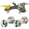 Cintres Écologique Résine Creative Oiseaux Branche Crochets Cintre Mural Américain Vintage Mural Porche Clé Porte-Manteau Salle De Bains Organisateur Suspendu