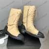 Женские коленные ботинки Дизайнерская стеганая текстура оборудование для мателасса с цепными кулинарными каблуками Knight Motorcycle Rainboots Снежные ботинки на открытом воздухе 23SS F/W Casual Shoese