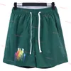 Designers mens amirs shorts sommar mode streetwears kläder snabb torkning badkläder tryck brädet strandbyxor nyår tassel tryckte en miri shorts toppar kostym