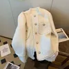 Women's Jackets designer White CHA Coat, Ladies, Elegant New FrenFashion, Versatile for Small Men 0XSU