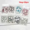 Teethers Toys Chenkai 50PCS Bag 10mm Spacer Beads Rondelle For DIY Beadable Pens Jewelry Bracelet Pen Making Accessories 230810